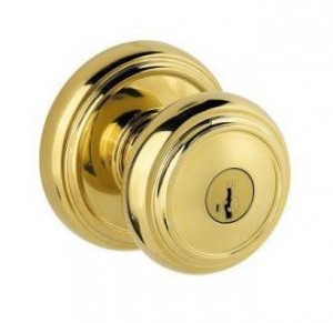 Alcott Key Knob Polished Brass