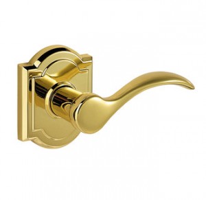 Polished Brass Door Handle