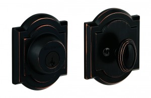 Baldwin Bronze Doorknob Keylock