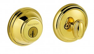 Baldwin Doorknob Polished Brass